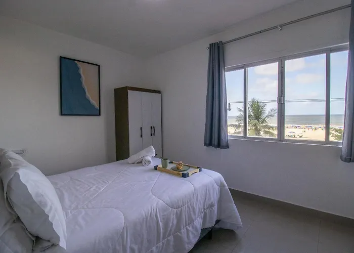 Abm22 - Frente Mar, 3 Dorm Climatizados, Garagem